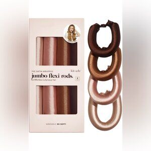 Kitsch Jumbo Flexi Rods - Satin Wrapped